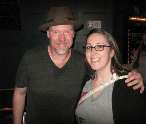 Shawn and I on April 29, 2011 at The Strand in Rockland, Maine