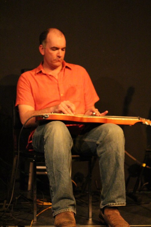Ed on lap steel