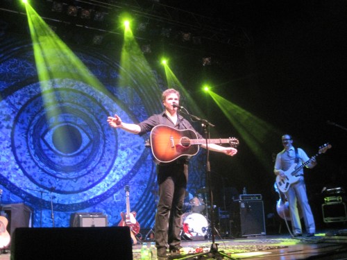 Josh encouraging us to find a partner to slow dance with. We obliged.