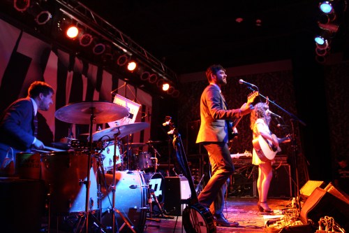 There's Benny Goldstein on drums!