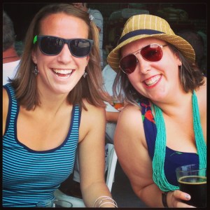 With Chelsea at NOLA Brewery Happy Hour