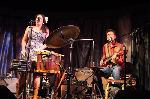 Sister and brother Kate and Matt Lorenz of Rusty Belle