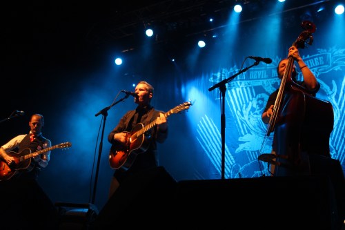 Cooper McBean, Pete Bernhard, and Lucia Turino are The Devil Makes Three