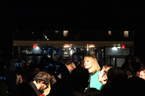 An encore from the floor