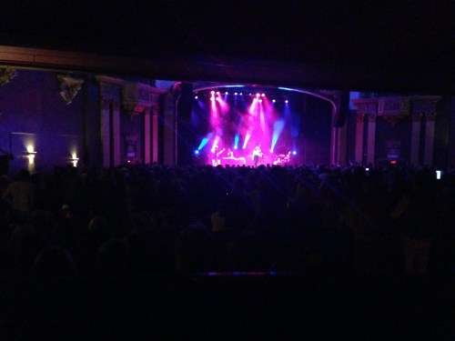 A packed State Theatre crowd. So sad to have to leave early!