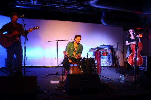 Martin Earley, Devin Mauch, and Calin Peters are The Ballroom Thieves