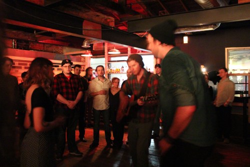 "Save Me" unplugged in the middle of the room