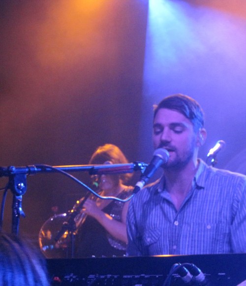Tim Baker is the frontman of Hey Rosetta! (I didn't hear back in time from their publicist, so these aren't taken with my fancy camera).
