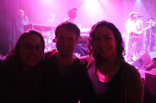 This sweet guy saw me taking photos and insisted I get in one since I have essentially not a single photo of myself at a show. That's his nice friend on the right.