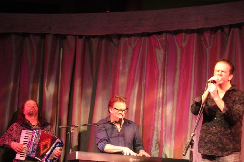 Rad, Ellis, and Chris sing one more for us