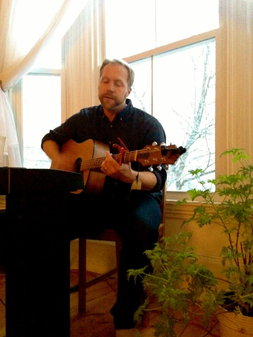 Party organizer Ken Templeton played a Max song, too!