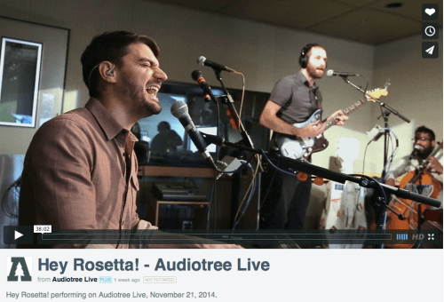Hey Rosetta! on Audiotree