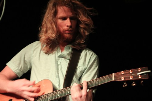 The Ballroom Thieves' Martin Earley on guitar 
