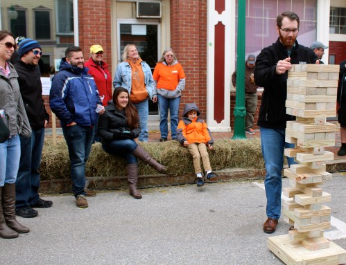 Giant jenga was a bit hit!